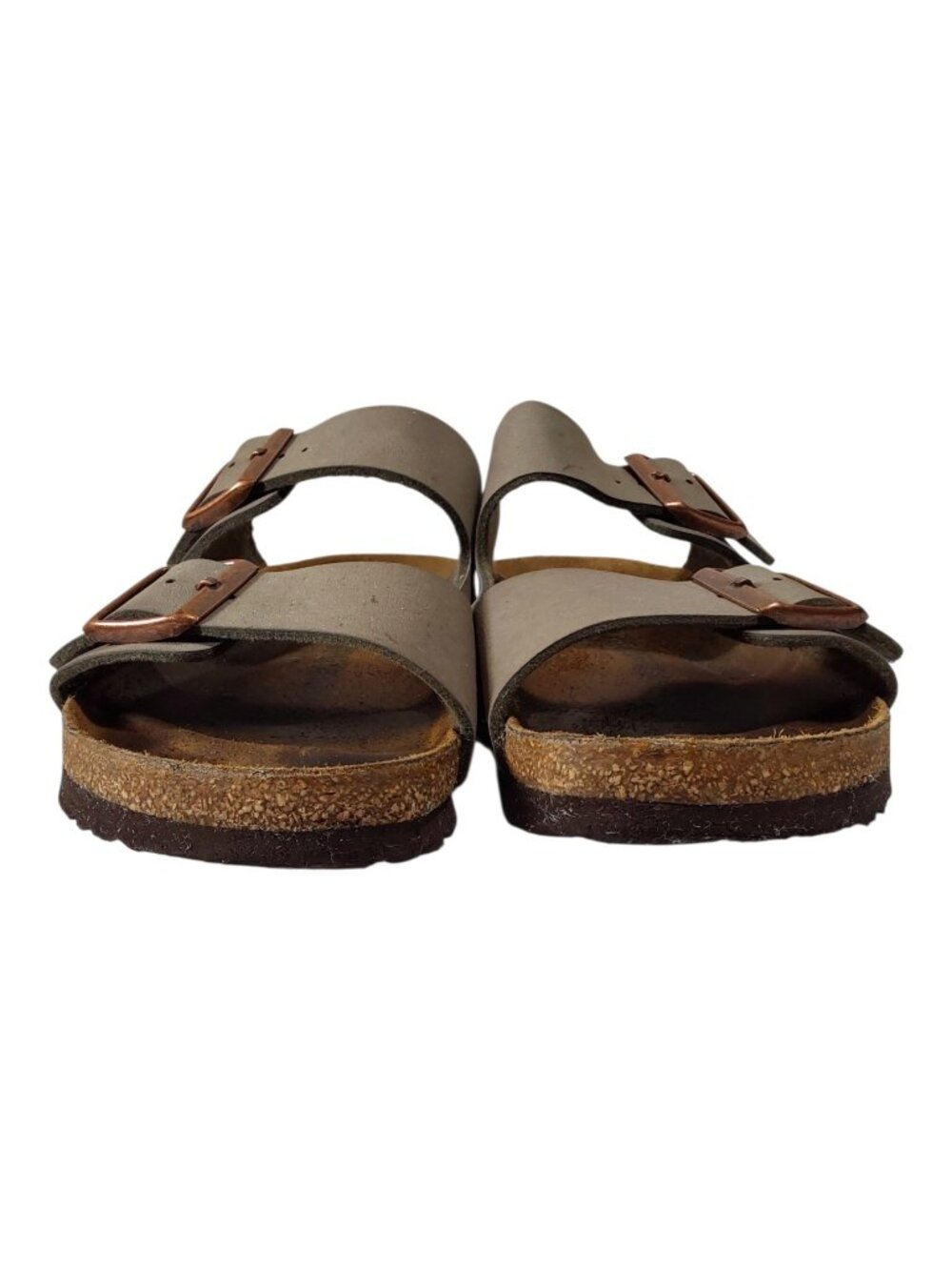Birkenstock Arizona Birkibuc Synthetic Leather 41 Narrow (10 Women, 8 Men) - Picture 5 of 9